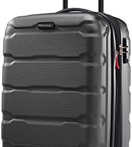 Samsonite Omni PC Hardside Expandable Luggage with Spinner Wheels, Carry-On 20-Inch, Black